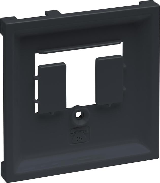 Actual product image Legrand SEANO cover f.TDO & 765455 TAE in the colour anthracite