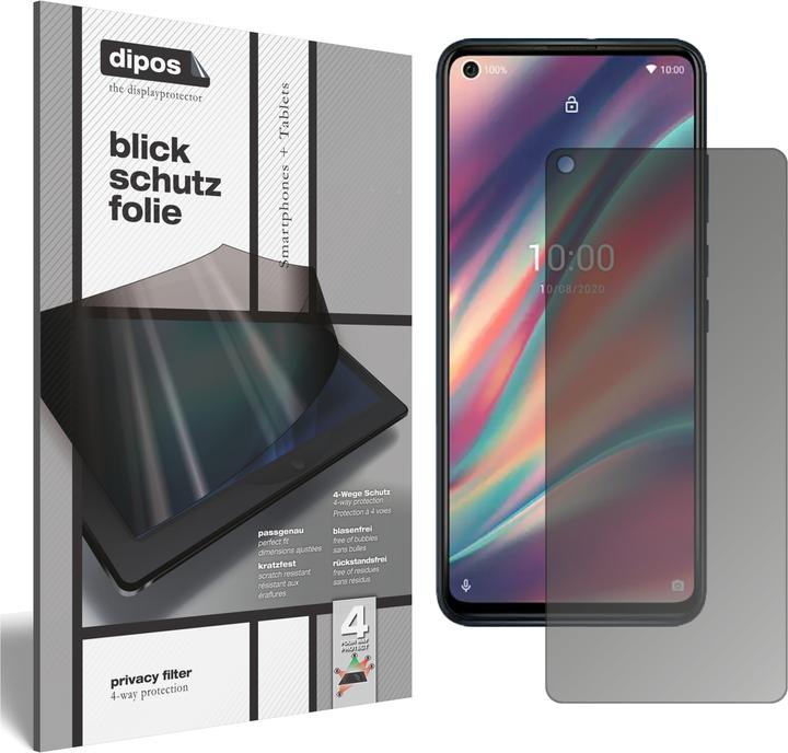Actual product image Dipos Screen Protector 4-Way Privacy (1 Piece, Wiko View, Wiko View XL, Wiko View 2, Wiko View 3, Wiko View Go)