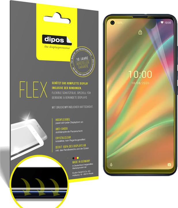 Image du produit Dipos Film de Protection d’écran Full-Cover 3D (2 pièce(s), Wiko View Go, Wiko View 3, Wiko View 2, Wiko View XL, Wiko View)