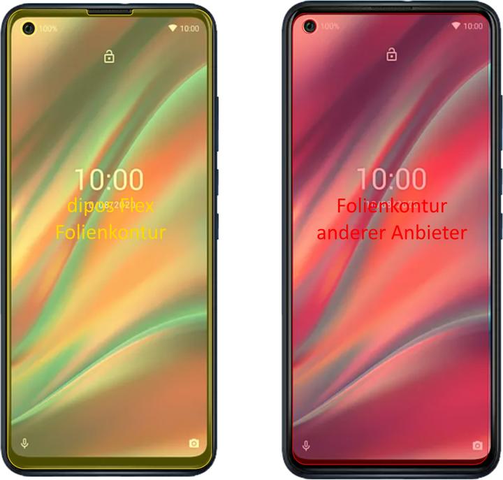 Image du produit Dipos Film de Protection d’écran Full-Cover 3D (2 pièce(s), Wiko View Go, Wiko View 3, Wiko View 2, Wiko View XL, Wiko View)
