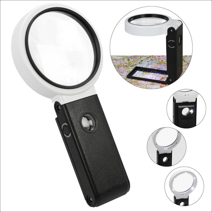 Schwäbische Albumfabrik Multifunction magnifier with USB port.4565