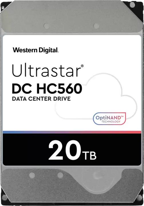Produktbild WD Ultrastar DC HC560 (20 TB, 3.5", CMR)