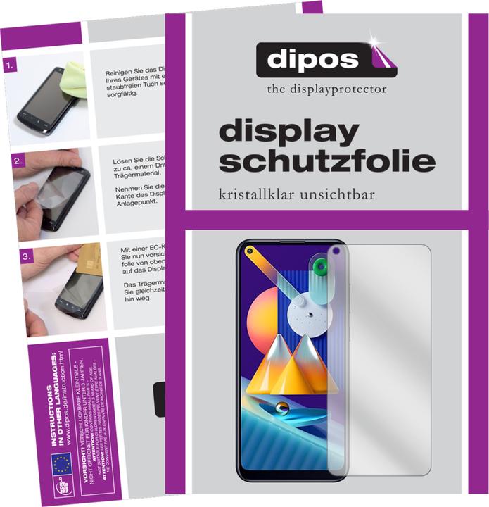 Produktbild Dipos Displayschutzfolie Crystalclear (6 Stück, Samsung Galaxy M11)