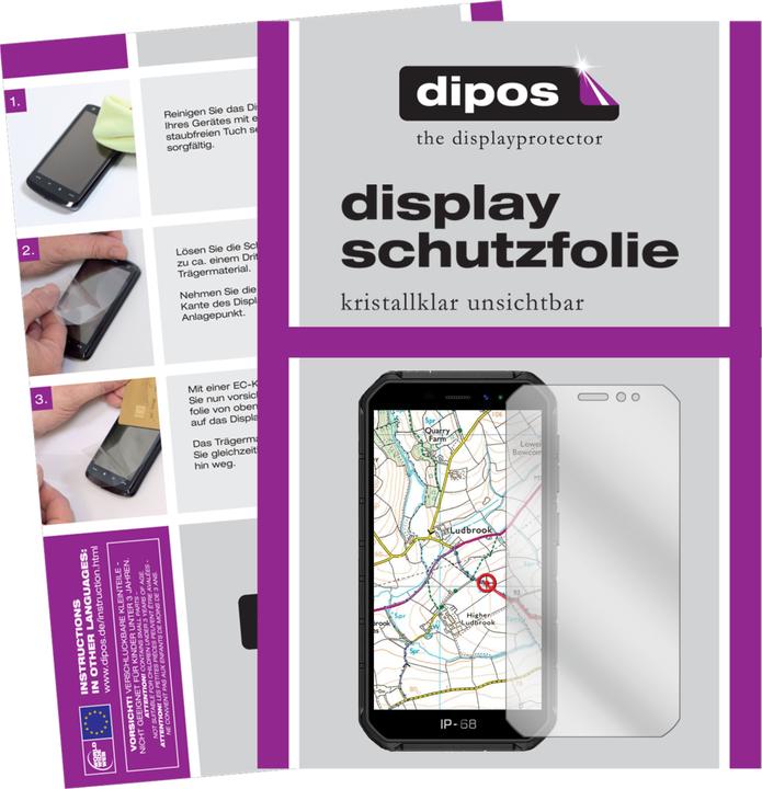 Produktbild Dipos Displayschutzfolie Crystalclear (6 Stück, Ulefone Armor X7 Pro)