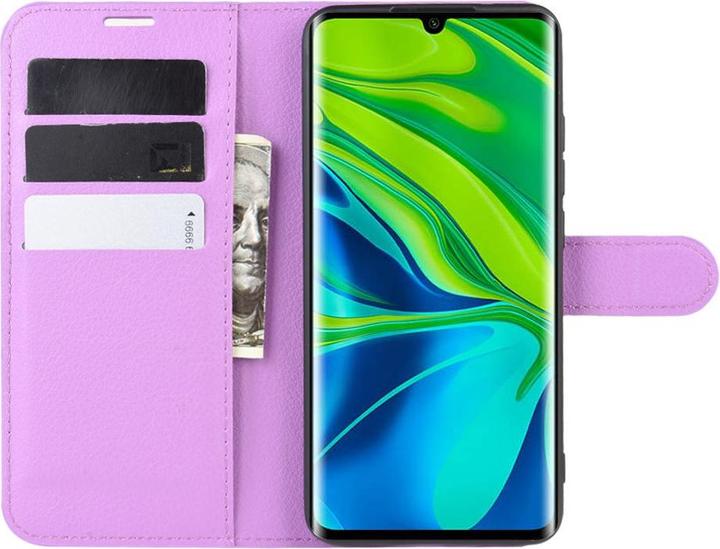 Produktbild Cover-Discount Xiaomi Mi Note 10 / 10 Pro - Leder Etui Hülle violett (Xiaomi Mi Note 10, Xiaomi Mi Note 10 Pro)