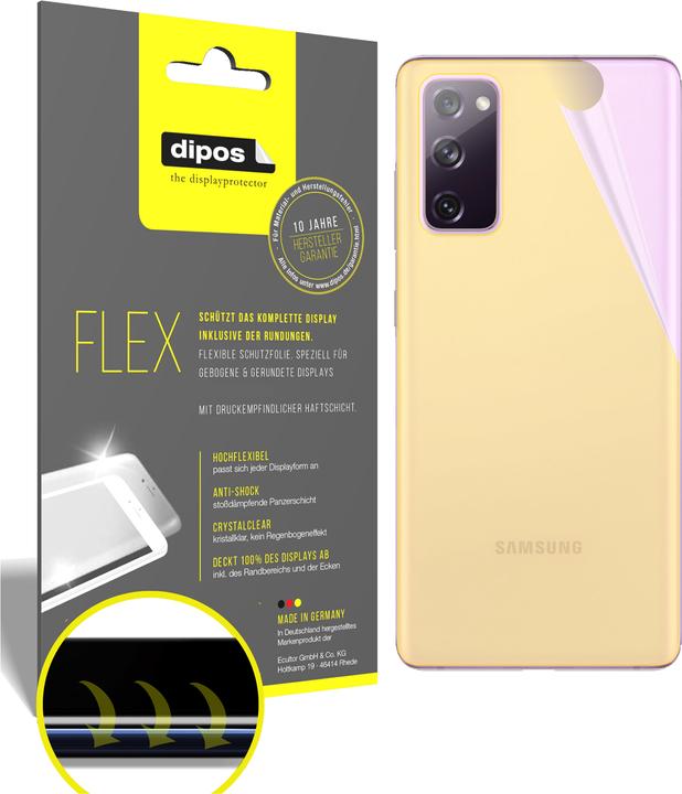 Immagine prodotto Dipos Pellicola Protettiva Full-Cover 3D (2 Pezzo/i, Samsung Galaxy S20 FE)