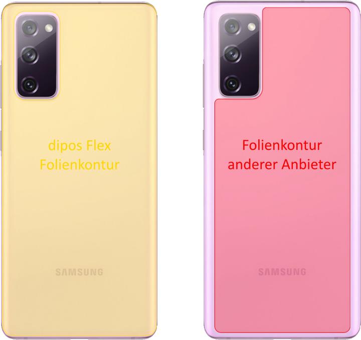 Immagine prodotto Dipos Pellicola Protettiva Full-Cover 3D (2 Pezzo/i, Samsung Galaxy S20 FE)