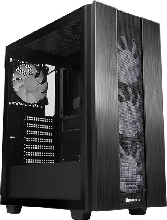 Actual product image Chieftec GEH Midi Tower - Gamer Series Hunter 2 (mATX, ATX, Micro-ITX)
