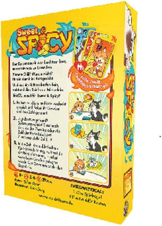 Productafbeelding HG011 - Zoet & Pikant, kaartspel, voor 2-6 spelers, vanaf 8 jaar (DE uitgave) (Duits)