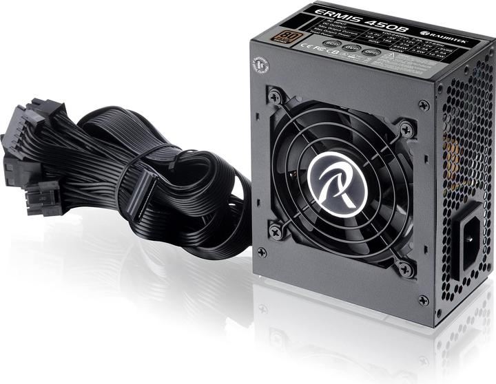 Actual product image Raijintek ermis 450b 450w pc power supply (450 W)