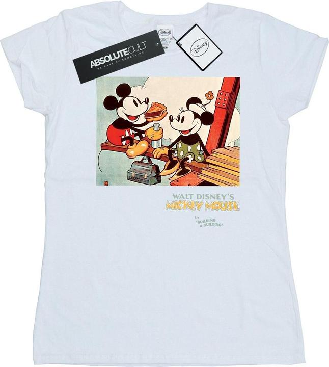 Disney Mickey Mouse Building A Building TShirt (XL)
