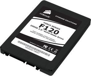 Corsair Force Series F120 SSD MLC, 2.5 Zoll, 120GB, SATA-II (0.12 TB, 2.5")