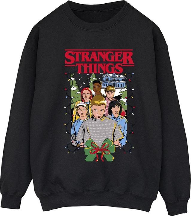 Netflix Stranger Things Christmas Poster Sweatshirt (XXL)
