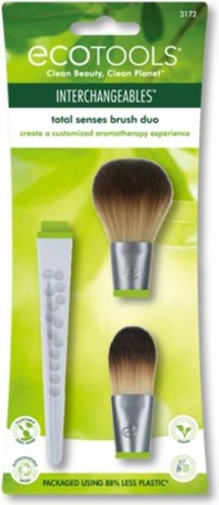 Actual product image EcoTools Total Senses Brush Set 3 articles (Foundation)