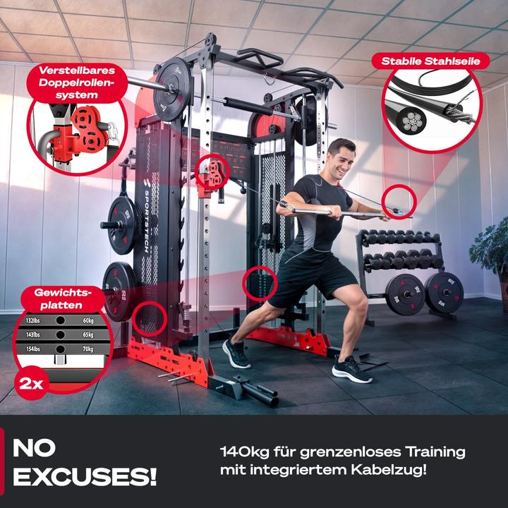Actual product image Sportstech SXM200 Kraftstation