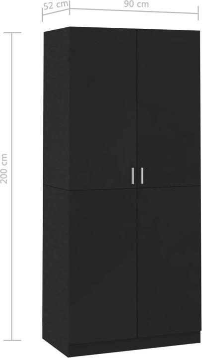 Produktbild VidaXL Aylmar (90 x 52 x 200 cm)