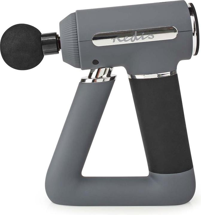 Actual product image Nedis Sports Massage Gun Battery Operated Built-in Lithium Ion Rechargeable 6 Massage Modes U