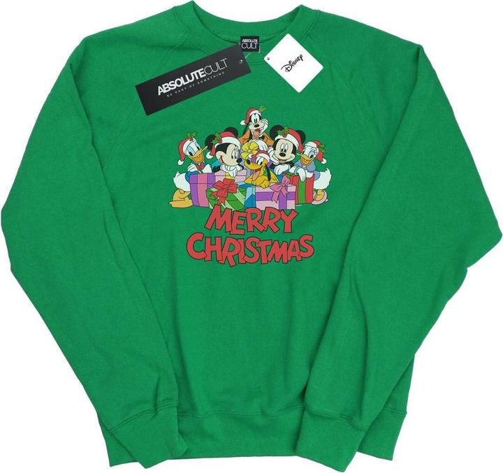 Disney Mickey Mouse And Friends Christmas Sweatshirt (S)