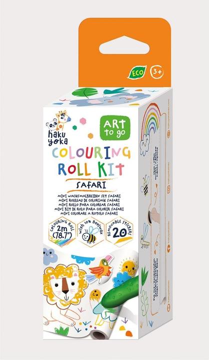 Image du produit Haku Yoka Mini kit de coloriage Safari