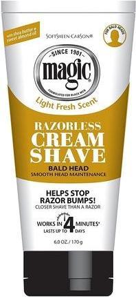 Image du produit SoftSheen Carson Crème magique d'élimination des poils et de rasage Smooth Strength Bald Head Maintenance 170g (Crème à raser)