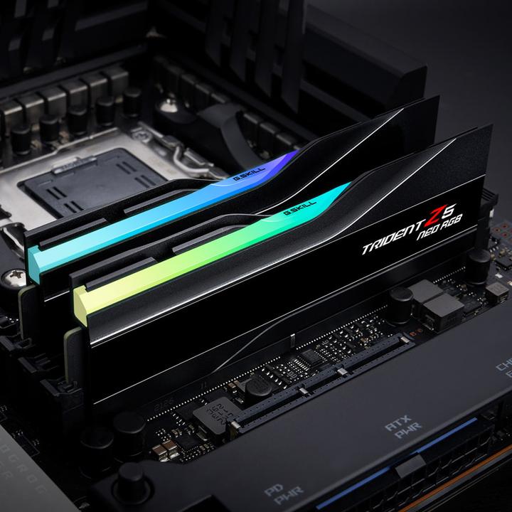 Immagine prodotto G.Skill Trident Z5 Neo RGB (2 x 32GB, 6000 MHz, RAM DDR5, DIMM)