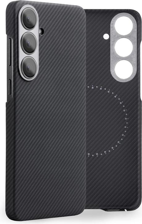 Actual product image Edzard Edizard - Air MagSafe Case - Samsung Galaxy S24 - Black (Samsung Galaxy S24)