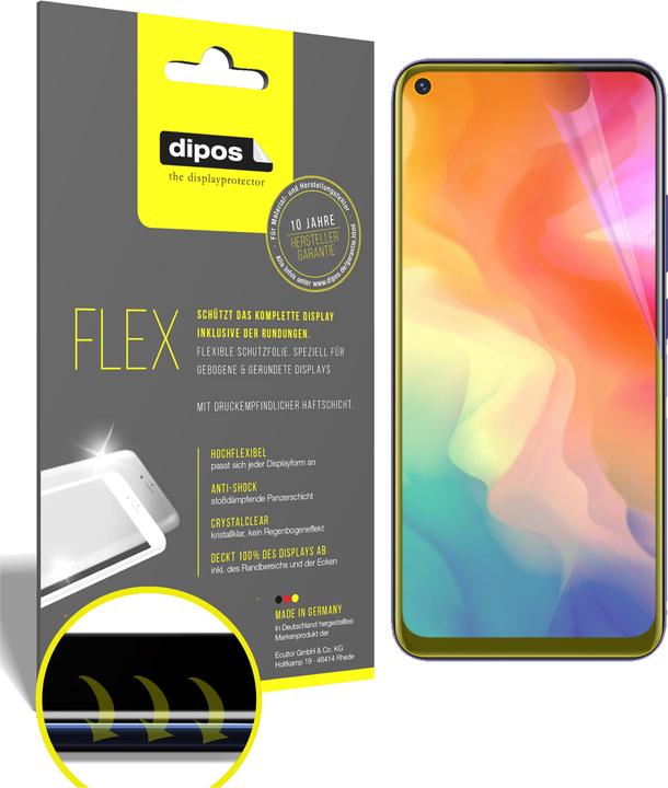 Image du produit Dipos Film de Protection d’écran Full-Cover 3D (2 pièce(s), Vivo Y30)