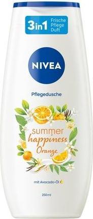 Actual product image NIVEA Caring shower gel Summer Happiness Orange 250 ml (250 ml)
