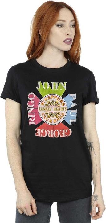 Produktbild The Beatles Erwachsene Sgt Pepper Drum Names TShirt (XL)