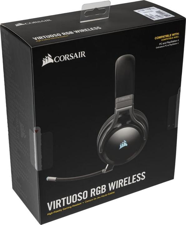 Produktbild Corsair Virtuoso Wireless Carbon (Kabellos)
