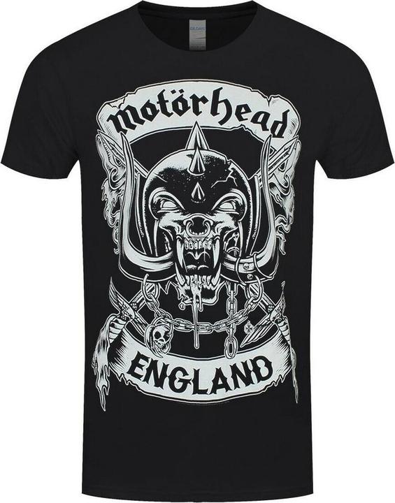 Immagine prodotto Motorhead England Maglietta Cresta Adulto Unisex (L)