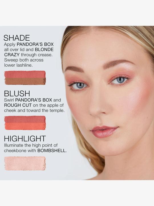 Actual product image NARS Cosmetics Pure Luxury Light Reflecting Cheek & Eye Palette