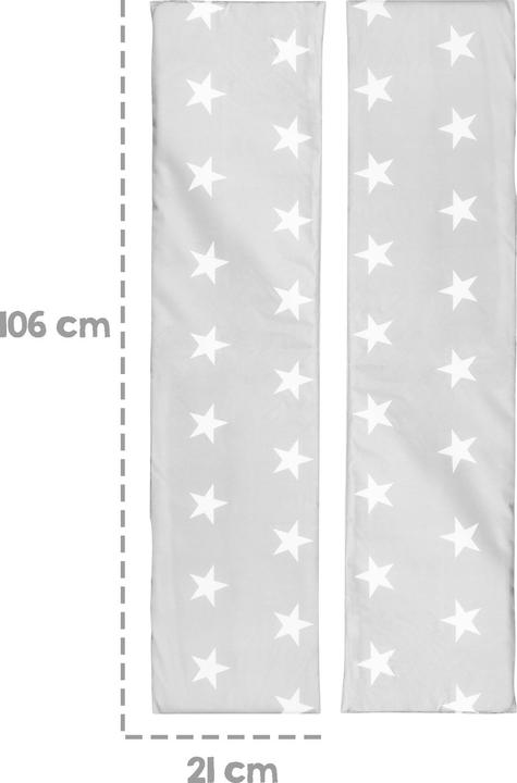 Produktbild Roba Bankkissen 2er Set breit Little Stars
