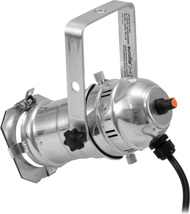 Actual product image Eurolite LED PAR-20 3CT sil