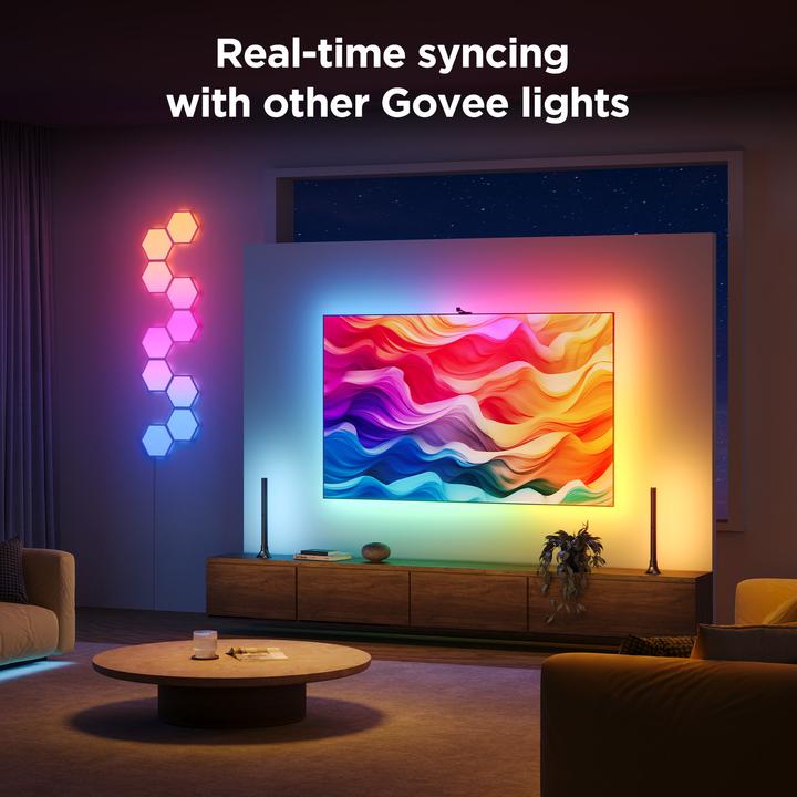 Produktbild Govee Envisual TV Backlight (Warmweiss, RGBIC, 360 cm, Indoor)