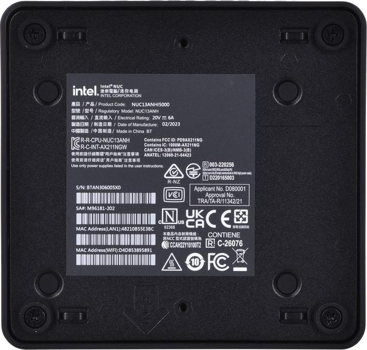 Produktbild ASUS Arena Canyon NUC13ANHI5 (Intel Core i5-1340P)