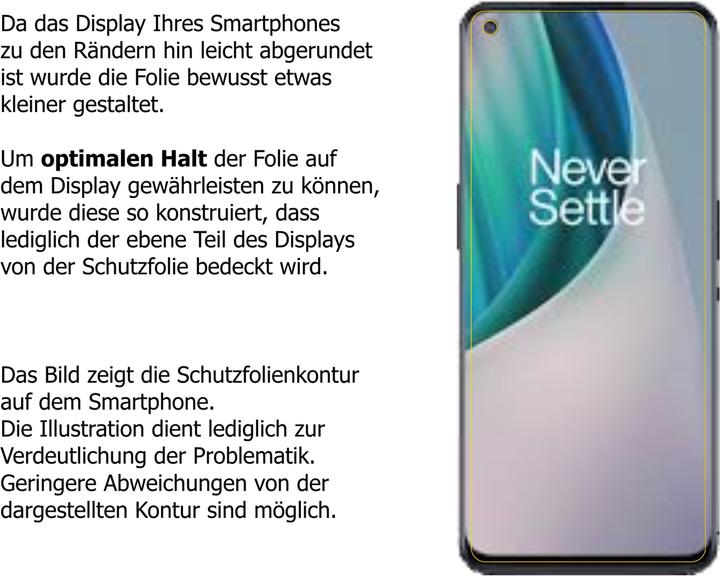Actual product image Dipos Screen Protector Anti-Glare (1 Piece, OnePlus North N10 5G)