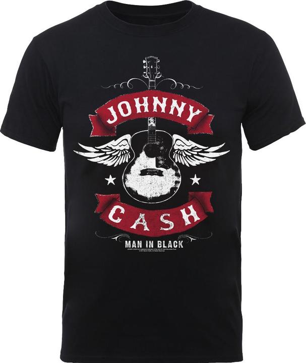 Actual product image Johnny Cash Winged Guitar (M)