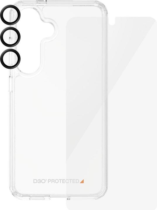Productafbeelding PanzerGlass Bundel Ultra Wide FIt Glas + Etui + Lens (1 Stuk, Samsung Galaxy S24)