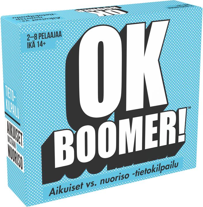 Goliath Toys OK Boomer - partypeli, Suomi (Finnish)