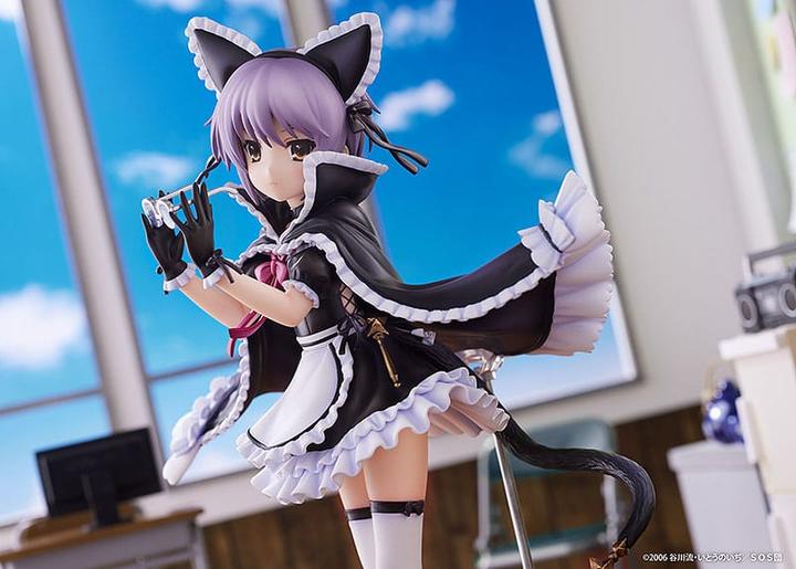 Actual product image Miyuki Suzumiya Haruhi no Yuutsu statuette PVC 1/7 Yuki Nagato 22 cm