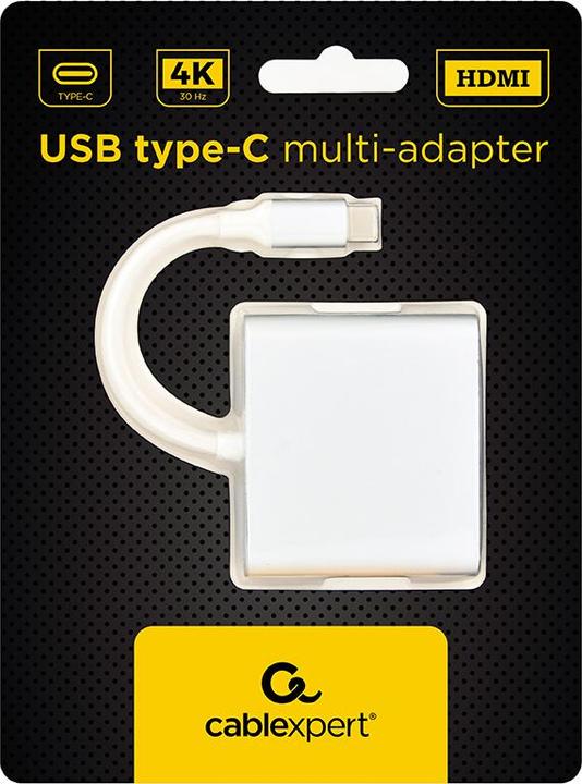 Produktbild Gembird A-CM-HDMIF-02-SV (USB-C, 3 Ports)