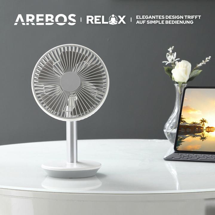 Produktbild Arebos USB Tischventilator (55 dB)