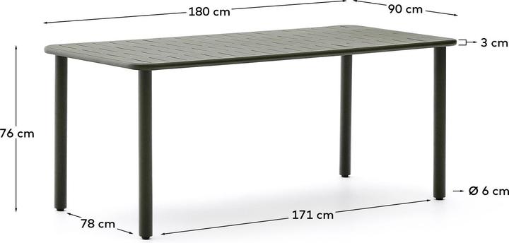 Produktbild Kave Home Brai (180 cm)