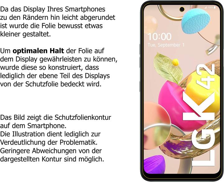 Produktbild Dipos Blickschutzfolie 4-Way Privacy (1 Stück, LG K42)