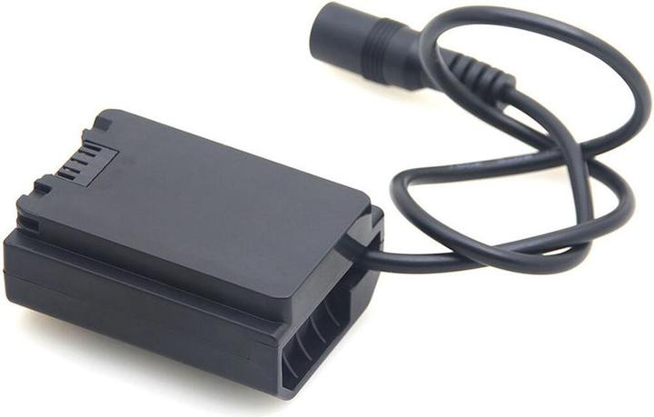 Produktbild Caruba Sony NP FZ100 Volldecodierung Dummy Akku (gerades Kabel) (Kamera Akku)