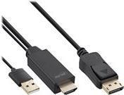 Produktbild InLine 2in1 (1.50 m, DisplayPort)