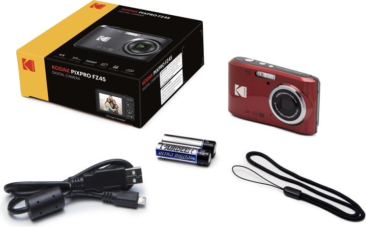 Produktbild Kodak Friendly Zoom FZ45 (27 - 108 mm, 15.93 Mpx, 1/2,3'')