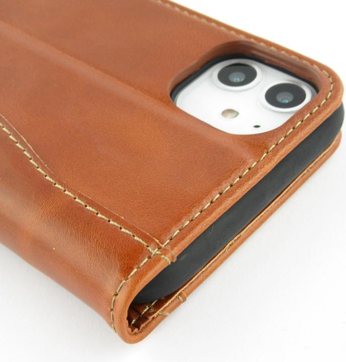 Immagine prodotto Fierre Shann Fourre Flip cuir véritable (Apple iPhone 13 mini)