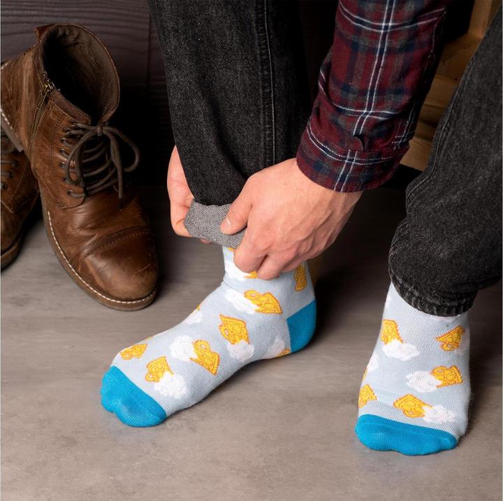 Actual product image Sheepworld Socks beer size 41 - 46, washable (40 degrees) (41 - 46)
